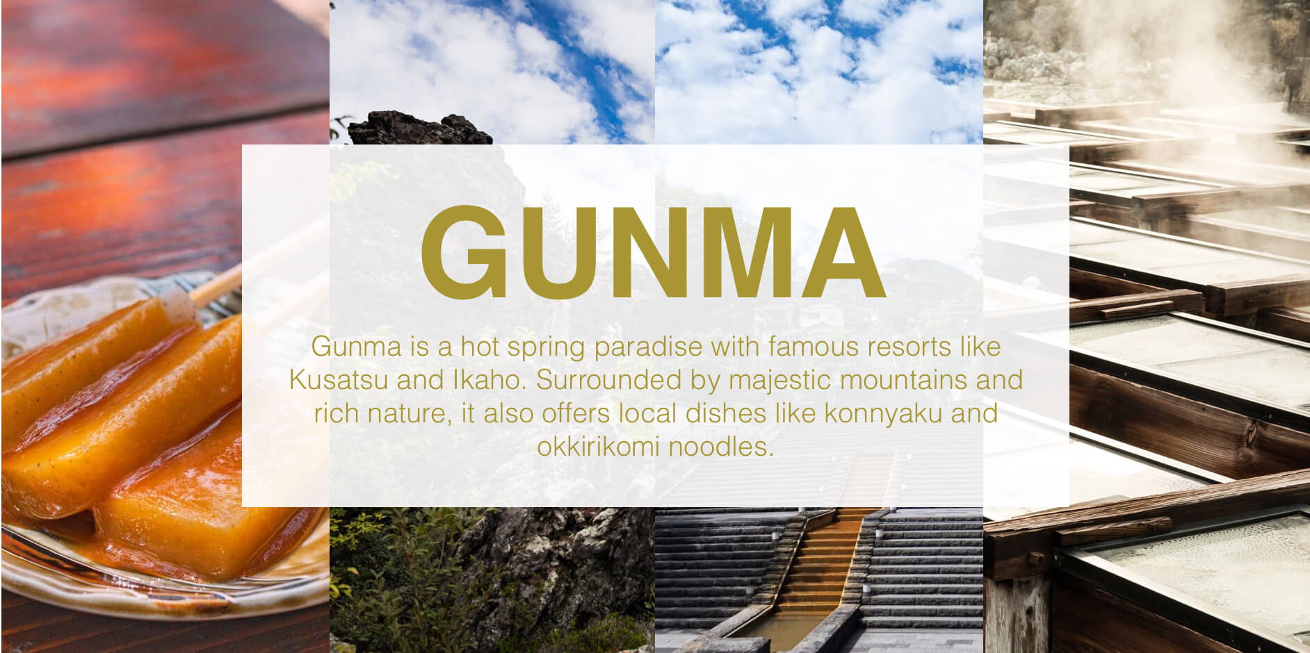 Scenery of Gunma Prefecture