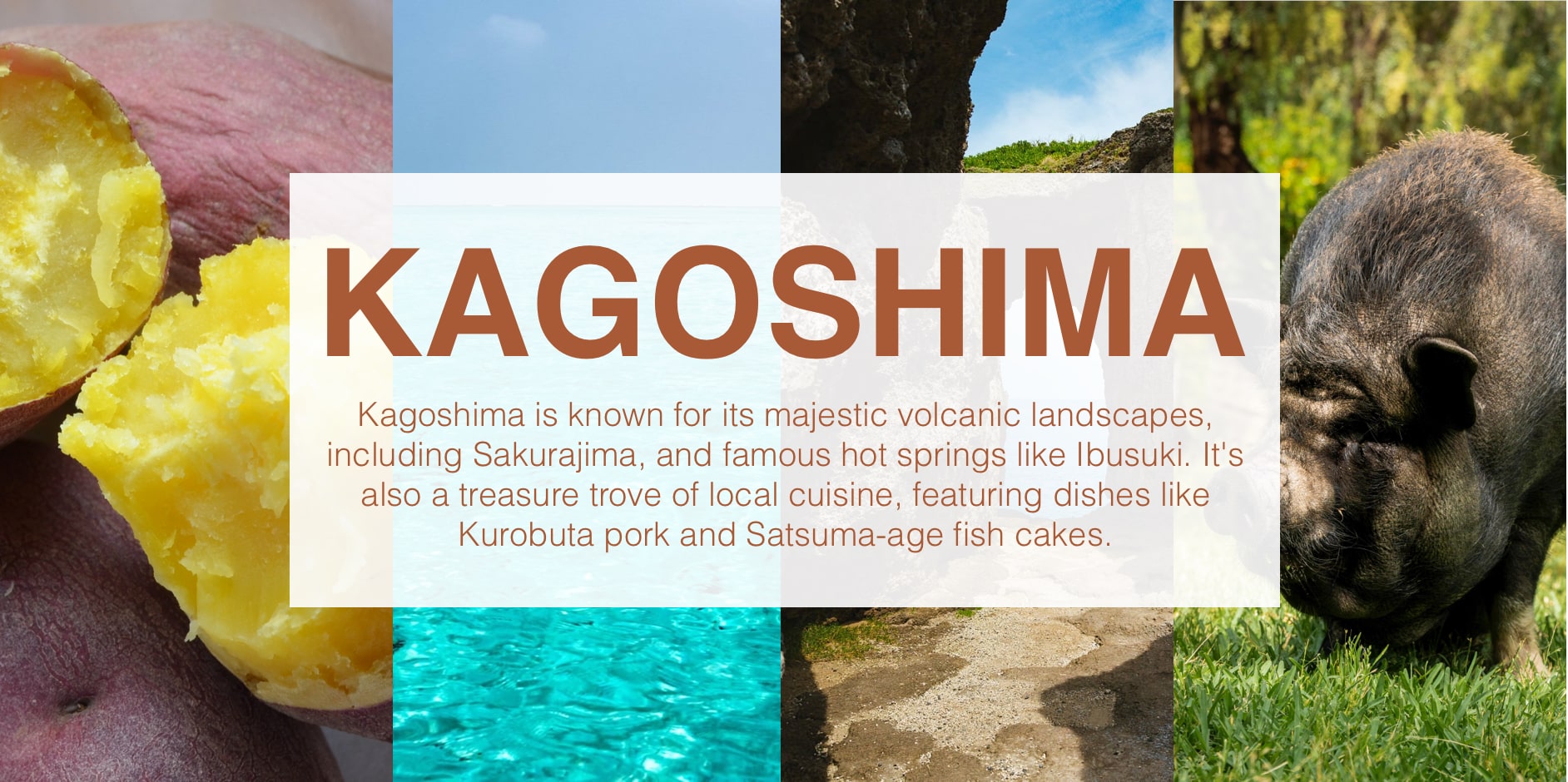 Scenery of Kagoshima Prefecture