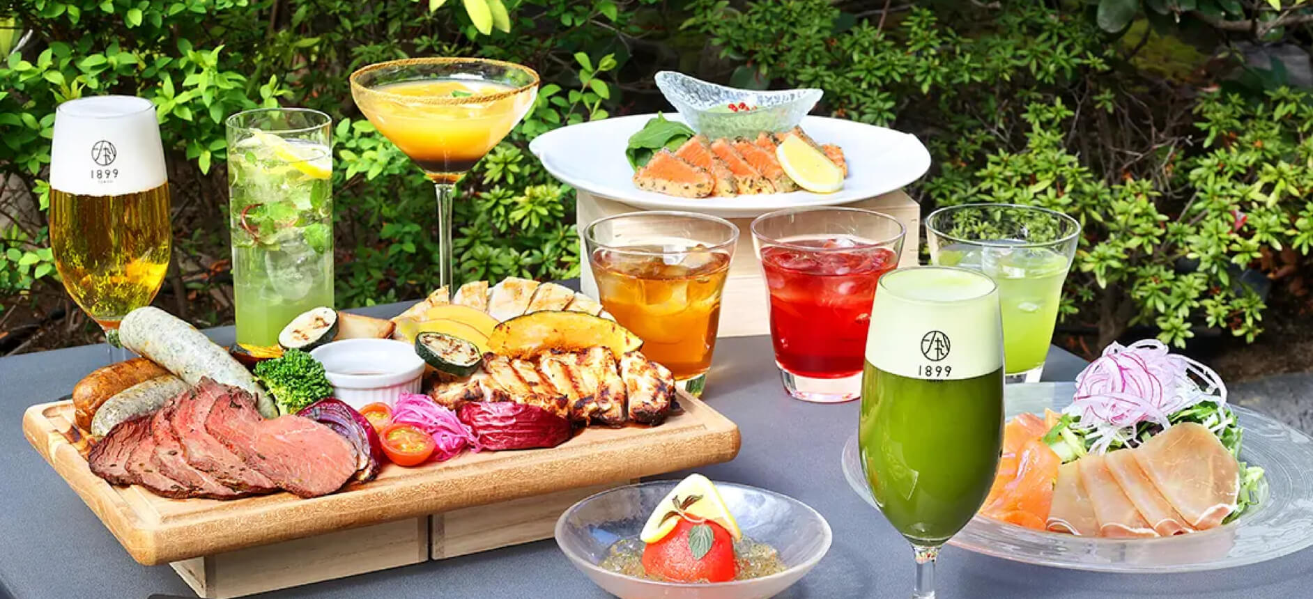 Matcha Beer Garden