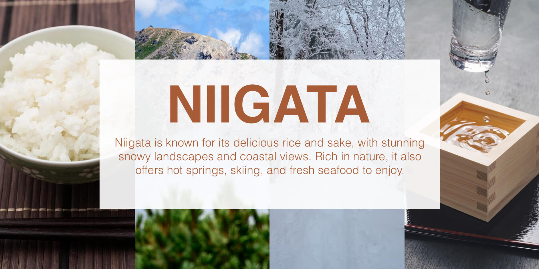 Scenery of Niigata Prefecture