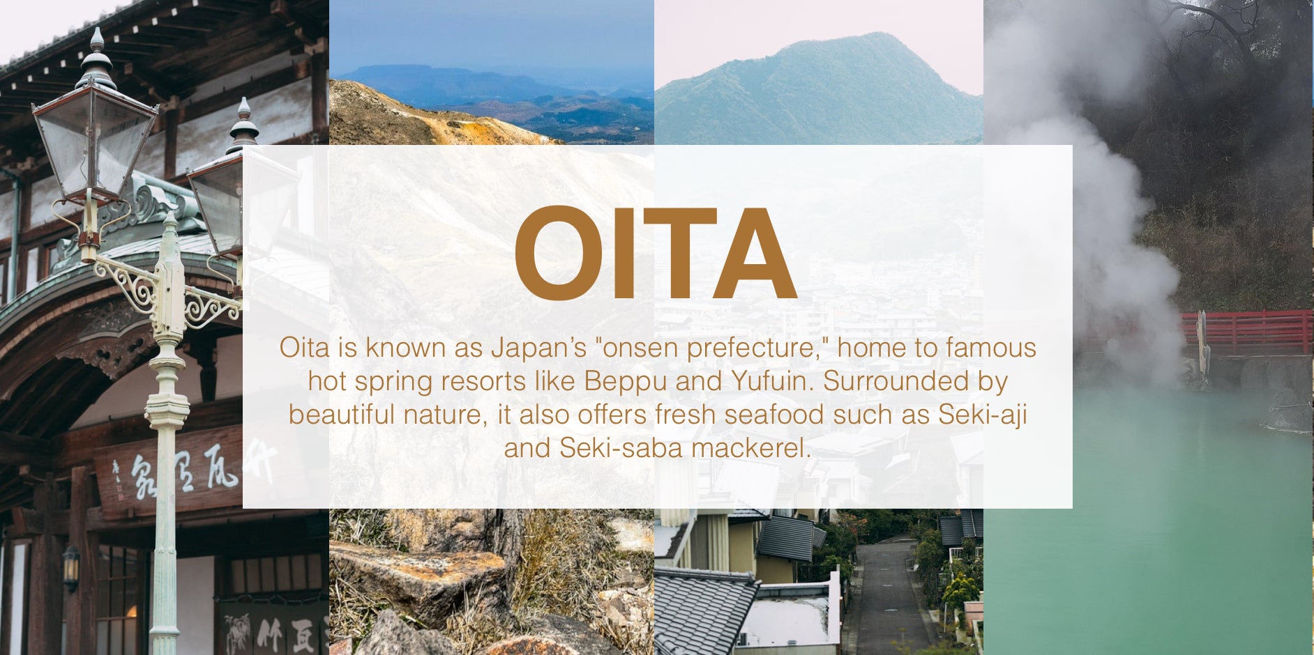 Scenery of Oita Prefecture
