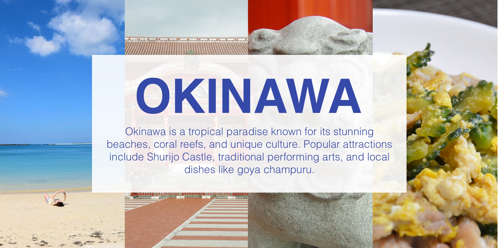 Scenery of Okinawa Prefecture