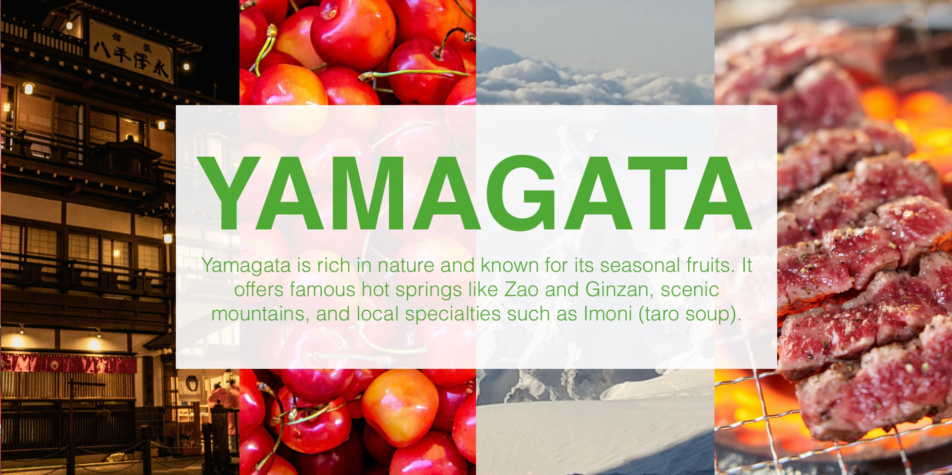 Scenery of Yamagata Prefecture