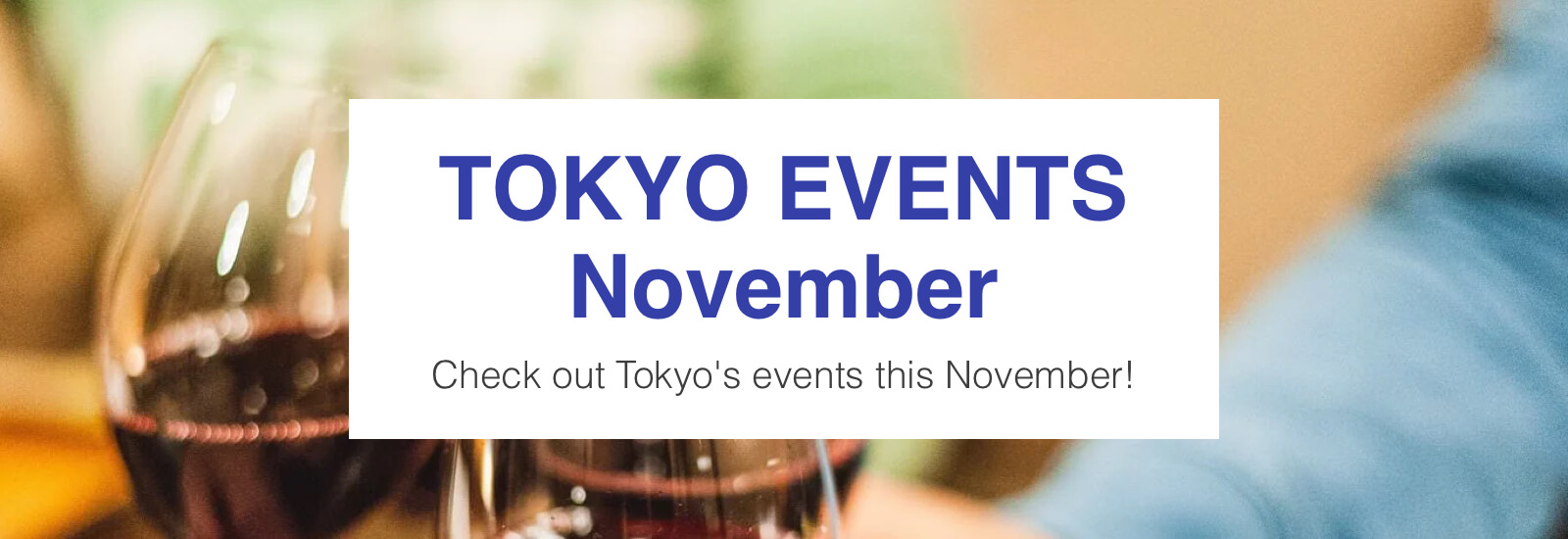 Tokyo events november 2025